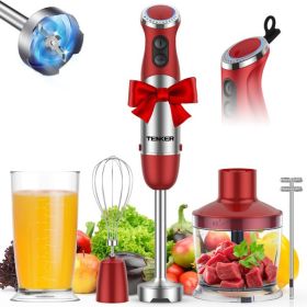 (Amazon&TEMU has banned sales, no work during the weekend.)1100W 5 in 1 Immersion Blender Handheld 12 Speed Mode Hand Blender