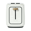 2 Slice Toaster with Touch-Activated Display, White Icing by Drew Barrymore
