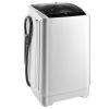 Portable Washing Machine, Portable Washer 1.3 cu.ft with LED Display, Stainless Steel Drum, 8 Wash Programs & 6 Adjustable Water Levels