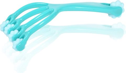 Claw Massage Roller, Handheld Muscle Massager with 5 Rotating Heads for Back, Legs, and Shoulder