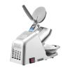 Commercial Ice Crusher 286LBS/H Electric Snow Cone Maker Shaved Ice Silver