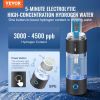 VEVOR Hydrogen Water Bottle Generator, 230 ml / 8.1 oz Capacity Portable Hydrogen Water Maker
