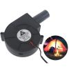 1pc Mini Wood Fire Stove Electric BBQ Fan Wind Speed Adjustable USB Handheld Blower 367A