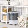 Portable Mini Washing Machine Semi-Automatic Washer and Spinner Combo with Single Tub
