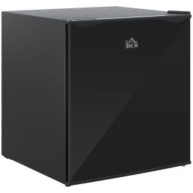 Mini Freezer Countertop, 1.1 Cu.Ft Compact Upright Freezer with Removable Shelves, Reversible Door for Home, Dorm, Apartment and Office, Black