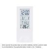 1pc Electronic Clock Simple Portable Display Temperature Desktop Computer Office Hour Clock (Battery Not Included)