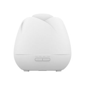 2023 New Rose Aroma Diffuser Negative Ion Diffuser Humidifier Colorful Atmosphere Lamp Aroma Diffuser (plug: UK, Color: White)