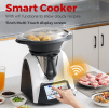 Multi-functional Cooking Robot 10in1 Cooking Robot Smart Kitchen Cooking Automatic Cooking Pot 7 inches TFT APP+WIFI Original Blender, Food Processor