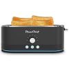 4-Slice Toaster, 7 Browning Settings, Defrost/Reheat Functions, Removable Crumb Tray, Full body Stainless Steel Housing, Anti-Fingerprint, Anti-Jam