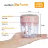 Mini Electric Garlic Chopper Ginger Chopper with 8.45OZ Capacity Cordless Garlic Mincer Food Chopper