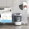 Portable Mini Semi-automatic Washing Machine with Spin Tub and Drain Hose 2.5 kg Capacity